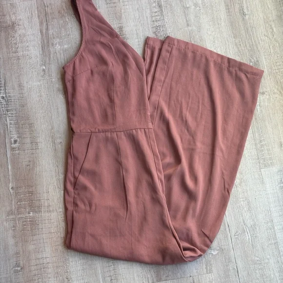 a new day Mauve Sleeveless Jumpsuit - Picture 4 of 5